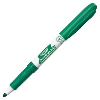 Image for Bic® Green Chisel-Tip Fine Point Whiteboard Marker Package Of 12 from HD Supply