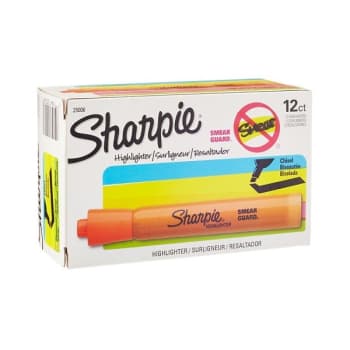 Image for Sharpie® Accent® Fluorescent Orange Chisel-Tip Highlighter, Package Of 12 from HD Supply