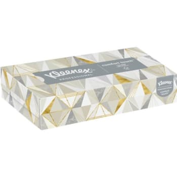 Image for Kleenex Flat Box Facial Tissue White Case Of 48 from HD Supply