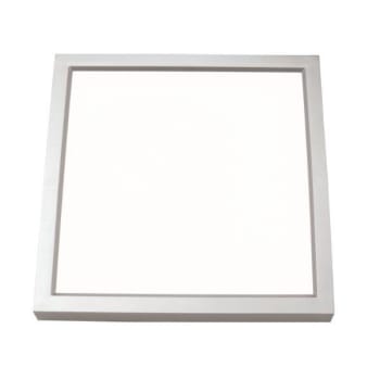 Image for AFX 10W Edge LED Square 4-1/2" Ceiling Flush Mount, Satin Nickel, 3000K from HD Supply