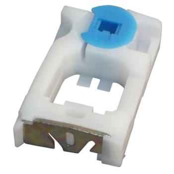 Image for Strybuc 1.25 In Cam Pivot Lock Shoe (30-Pack) (White/blue) from HD Supply