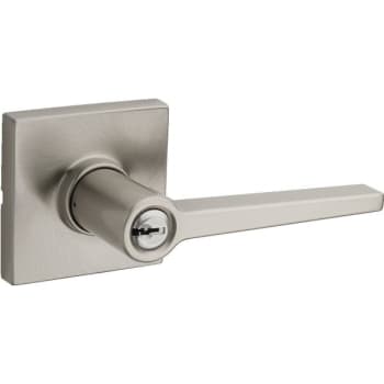 Kwikset Daylon Keyed-Alike Entry Door Lever in Satin Nickel