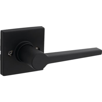 Image for Kwikset Daylon Half-Dummy Lever With Square Trim In Iron Black from HD Supply
