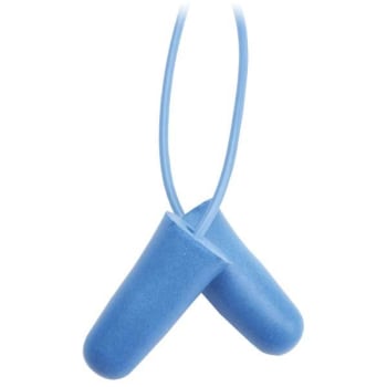 Jackson Safety Disposable Corded Foam Ear Plug, Blue, Package Of 800
