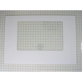 Image for Whirlpool Replacement White Outer Door Panel For Oven, Part #wpw10118454 from HD Supply