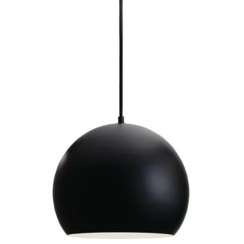 Image for Afx Roxy 12 In. 1-light Pendant Fixture (black) from HD Supply