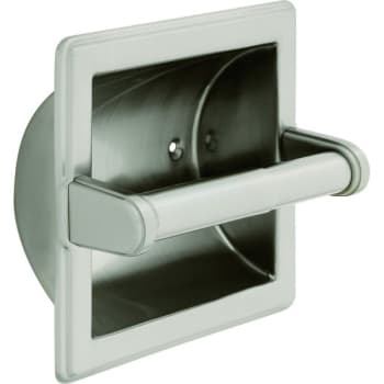 Image for Franklin Brass Jamestown Satin Nickel Toilet Paper Holder Recessed from HD Supply