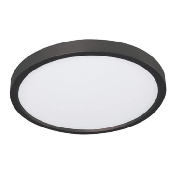 Image for Afx® Edge 12 In. Round Led Flush Mount Light (Black) from HD Supply