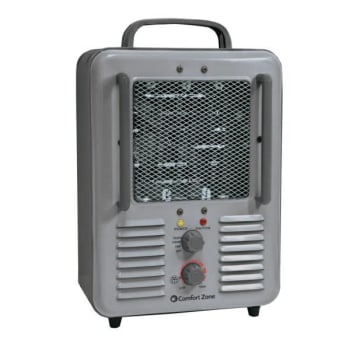 Comfort Zone 1,500-watt Milk House Style Fan Electric Portable Heater
