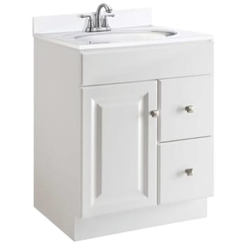 Image for Design House® Wyndham 24 In. W x 21 In. D Unassembled Vanity Cabinet Only, White from HD Supply