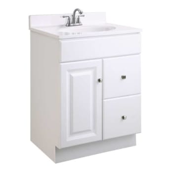 Image for Design House® Wyndham 24 In. W x 18 In. D Unassembled Vanity Cabinet Only White from HD Supply