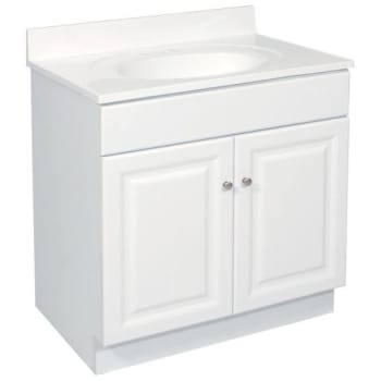 Design House® Wyndham 30 In. W X 21 In. D Unassembled Vanity Cabinet Only, White