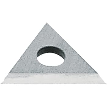 Image for Warner Tool 828 1" Carbide Scraper Replacement Triangle Blade, Case Of 10 from HD Supply