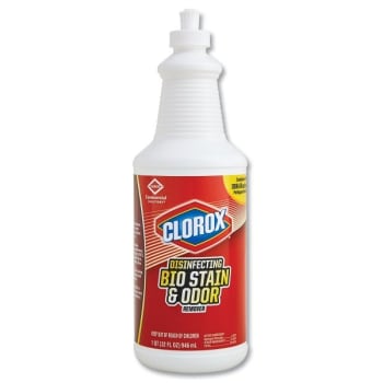 Image for Clorox 32 Oz Fragrance Free Pull-Top Disinfecting Bio Stain and Odor Remover (6-Case) from HD Supply