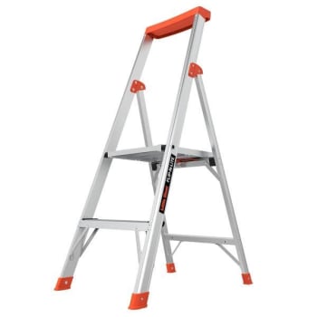 Image for Little Giant Ladders Flip-N-Lite Model 4 Aluminum 300 Lb Type-1a Step Ladder from HD Supply