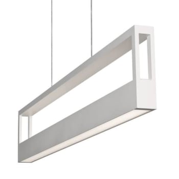 Image for AFX Echo Pendant LED 37w 3000lm 120-277 Volt, White from HD Supply