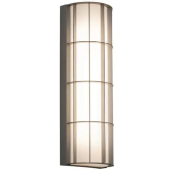 Image for AFX Broadway Sconce LED 28w 3300lm 120-277 Volt Textured Grey from HD Supply