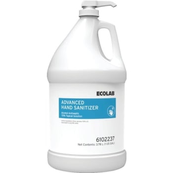 Ecolab® Advanced Hand Sanitizer 1 Gallon, Case Of 4