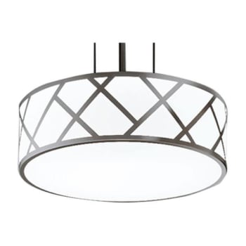 Image for Afx Haven 17 In. 1-light Led Pendant Fixture (satin Nickel) from HD Supply