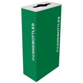 Image for Kaleidoscope 17 Gallon Rectangular Recycling Receptacle Rc-kd17-c Egx from HD Supply