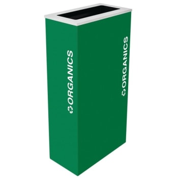 Image for Kaleidoscope 17 Gallon Rectangular Recycling Receptacle Rc-Kd17-O Egx from HD Supply