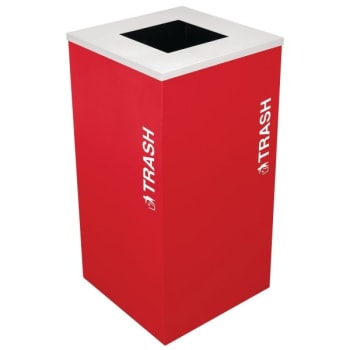 Image for Kaleidoscope 24 Gallon Square Modular Recycling Receptacle Rc-Kdsq-T Rbx from HD Supply