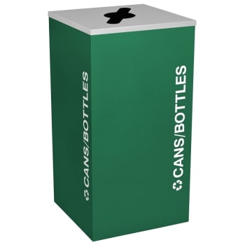 Image for Kaleidoscope 24 Gallon Square Modular Recycling Receptacle Rc-Kdsq-C Egx from HD Supply