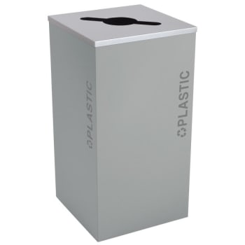 Image for Kaleidoscope 24 Gallon Square Modular Recycling Receptacle Rc-kdsq-pl Bt-hmg from HD Supply