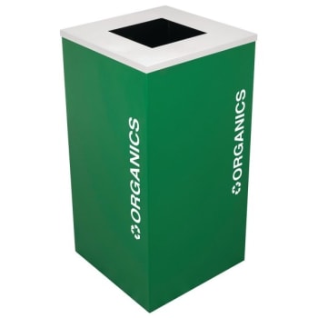 Image for Kaleidoscope 24 Gallon Square Modular Recycling Receptacle Rc-Kdsq-O Egx from HD Supply