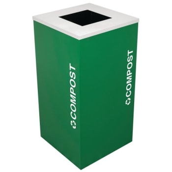 Image for Kaleidoscope 24 Gallon Square Modular Recycling Receptacle Rc-Kdsq-Cmpst Egx from HD Supply