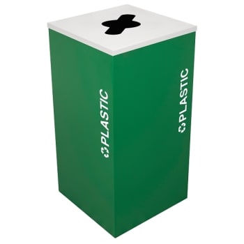 Image for Kaleidoscope 24 Gallon Square Modular Recycling Receptacle Rc-Kdsq-Pl Egx from HD Supply