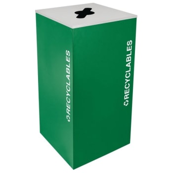 Image for Kaleidoscope 36 Gallon Modular Recycling Receptacle Rc-Kd36-R Egx from HD Supply