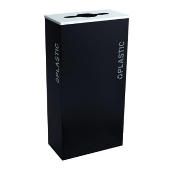 Image for Kaleidoscope Black Tie Series 17 Gallon Recycling Receptacle Rc-Kd17-Pl Bt-Pbg from HD Supply