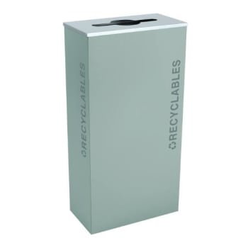 Image for Kaleidoscope Black Tie Series 17 Gallon Recycling Receptacle Rc-kd17-r Bt-hmg from HD Supply