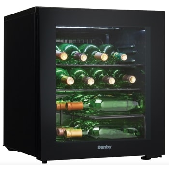 Image for Danby 1.8 Cu Ft Black 17-Bottle Countertop Wine Cooler from HD Supply