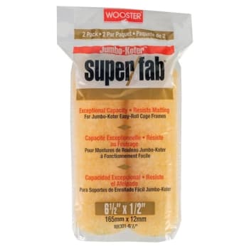 Image for Wooster 6-1/2" Jumbo-Koter Super/Fab 1/2" Nap Brush, Package Of 2 from HD Supply