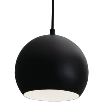 Image for Afx Roxy 8 In. 1-Light Pendant Fixture (Black) from HD Supply