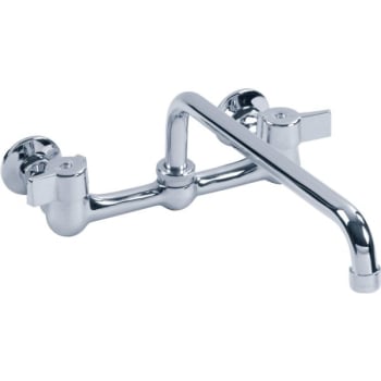 Image for Gerber® Classics™ 12 in Wall Mount Center Kitchen Faucet (Chrome) from HD Supply