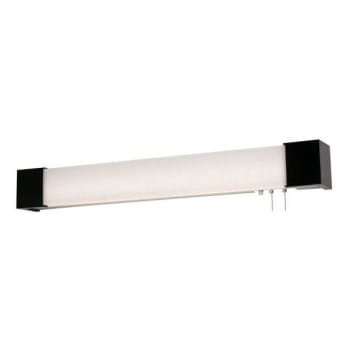 Image for AFX Harvard Overbed LED 56 Watts 4050lm 120 Volt, Espresso/Linen White from HD Supply