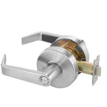 Image for Yale Lever Lock 4602ln Au 626 Privacy, Bedroom Or Bath Lock Augusta Satin Chrome from HD Supply