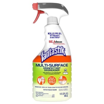 Image for Fantastik 32 Oz Multi-Surface Disinfectant Degreaser, Herbal, Case Of 8 from HD Supply