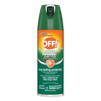 Image for Off! 6 Oz Deep Woods Sportsmen Insect Aerosol Repellent, Case Of 12 from HD Supply