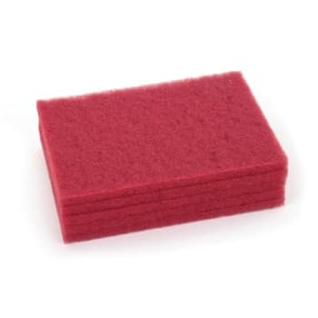Image for Advance Replacement Scrubber Red Buffing Pads Orbital Floor Machine Case Of 5 from HD Supply