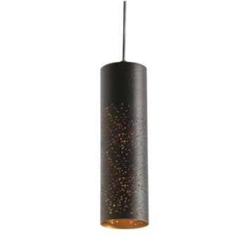 Image for Afx Ash 4 In. 1-light Pendant Fixture (black/gold) from HD Supply