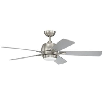 Image for Craftmade™ Stellar 52 In. Led Ceiling Fan W/ Light (Silver) from HD Supply