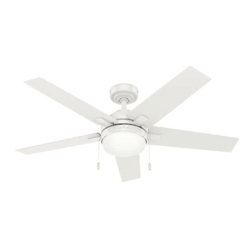 Image for Hunter® Bartlett 52 in. LED Ceiling Fan w/ Light (White) from HD Supply