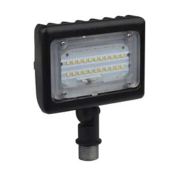 Image for Satco® 5.35 In. 100-277v Led Pole Flood Light Fixture (Bronze) from HD Supply