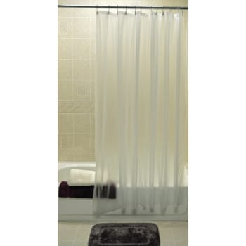 Image for Vinsoft Shower Curtain With Bottom Magnets 72x72 Frosty, Case Of 12 from HD Supply