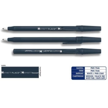 Image for Bic® Hyatt Dual Brand House And Place Pen, Case Of 500 from HD Supply