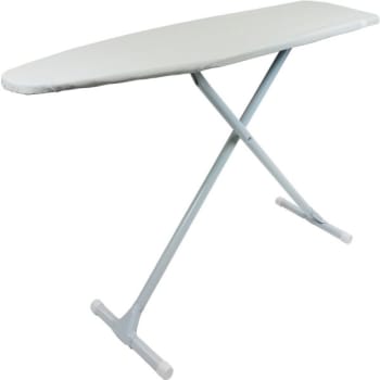 Image for Homz Ironing Board,t-Leg 54 Inchx14 Inch, Khaki, Drawcord Cover,case Of 4 from HD Supply
